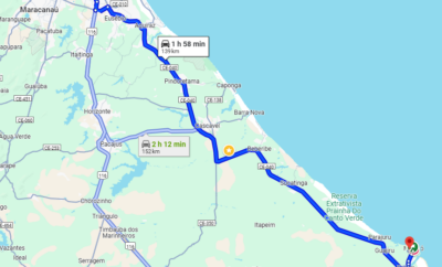Comment aller à Pontal de Maceio